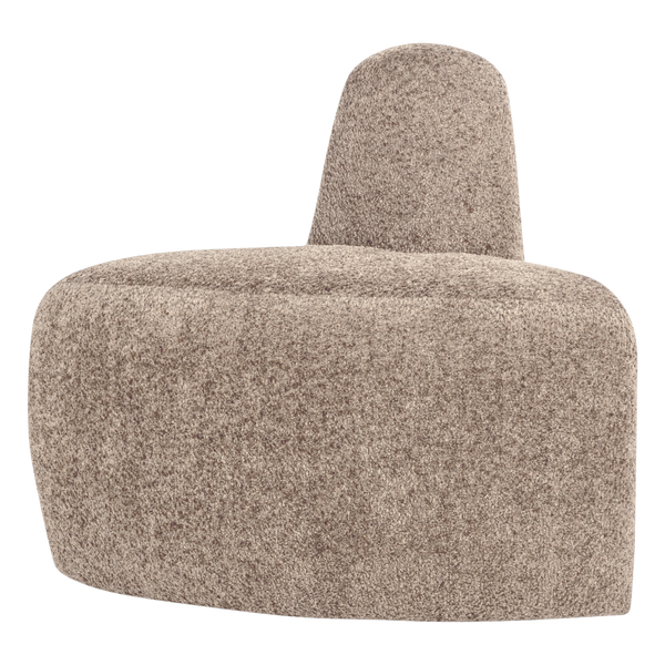 Image of MOJO BASE DINING BENCH CORNER ROUND WOOLLY DARK SAND [fsc]