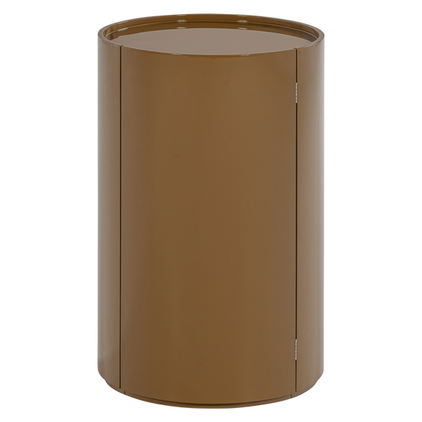 Image of SERA ROUND CABINET 72XØ45 WOOD HIGH GLOSS HONEY YELLOW [fsc]