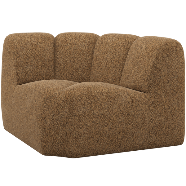 Image of MOJO CORNER ELEMENT WOOLLY FABRIC HONEY YELLOW