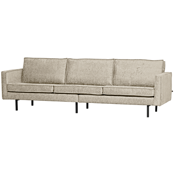 Afbeelding van RODEO 3-ZITS BANK STRUCTURE VELVET WHEATFIELD