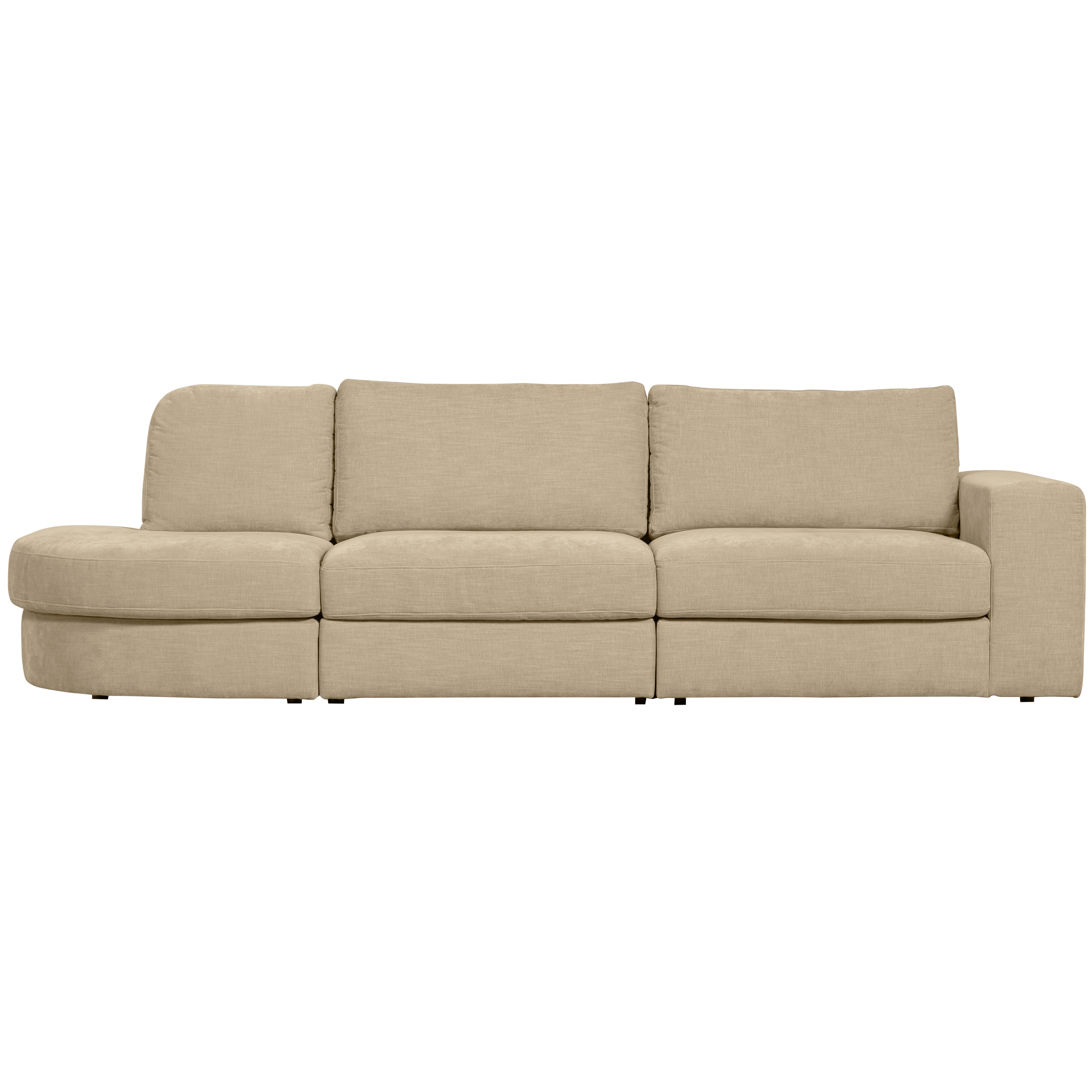 2.5-seater rounded corner left