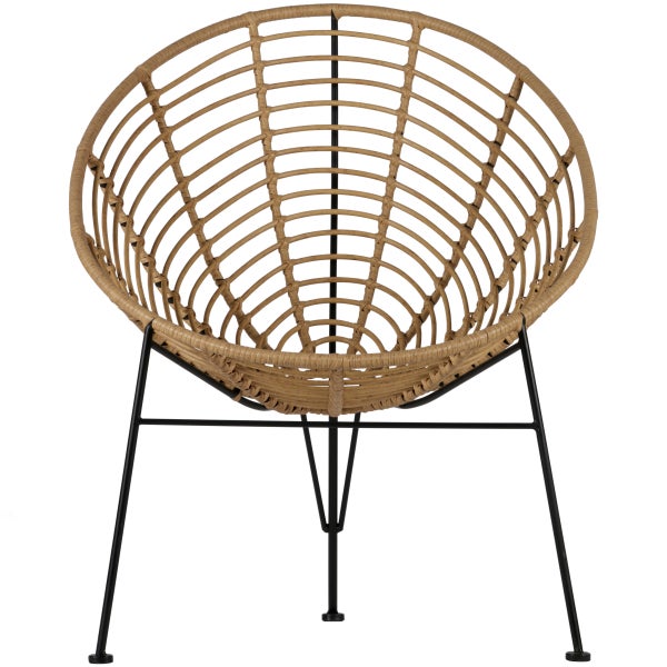 Image of JANE LOUNGE CHAIR GARDEN NATURAL