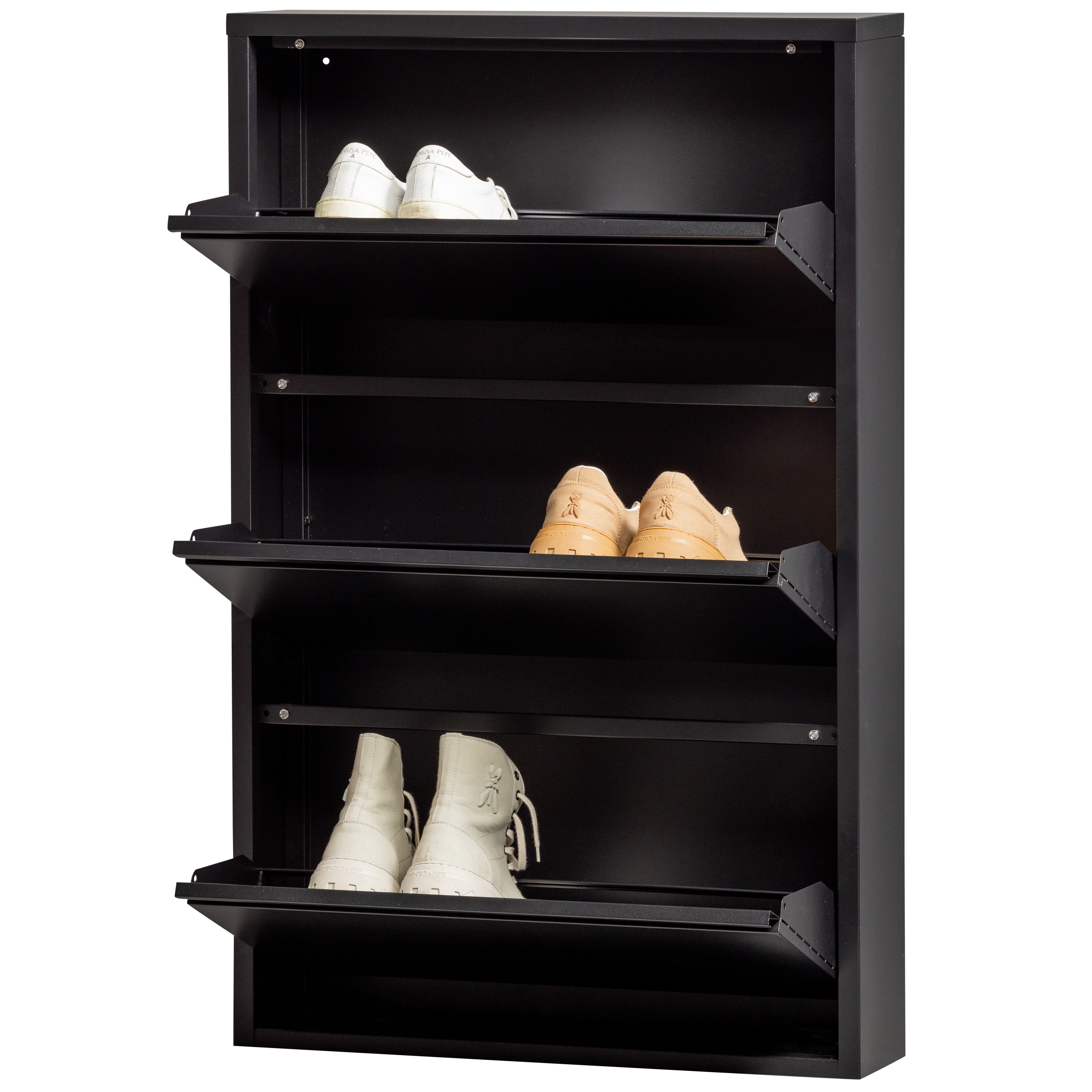 374062-Z-04_VS_FA_Sabine_3_vaks_schoenenkast_metaal_zwart.png?auto=webp&format=png&width=1500&height=1500