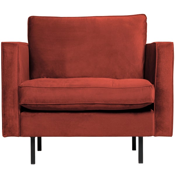 Afbeelding van RODEO CLASSIC FAUTEUIL VELVET KASTANJEBRUIN