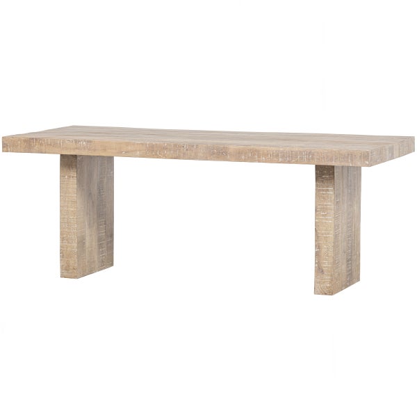 Image of BALK DINING TABLE WOOD NATURAL 220x90CM