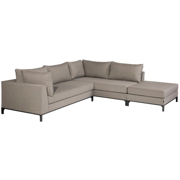 Image of SICILIË LOUNGE SET GARDEN RIGHT TAUPE