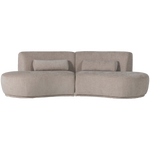 Canapé demi-rond 4-places