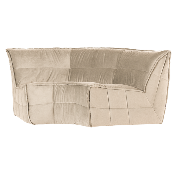Bild von CLUSTER ECKELEMENT SAMT SOFT BEIGE