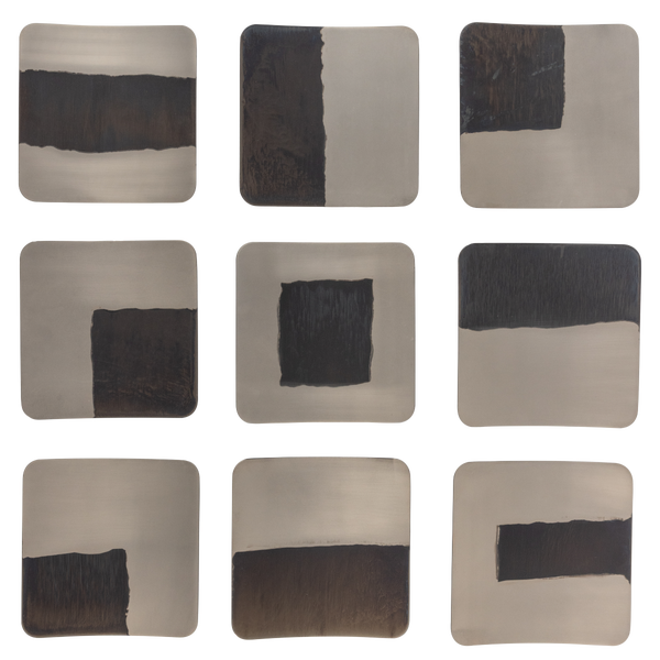 Image of NAMI WALL DECO SET METAL NICKEL