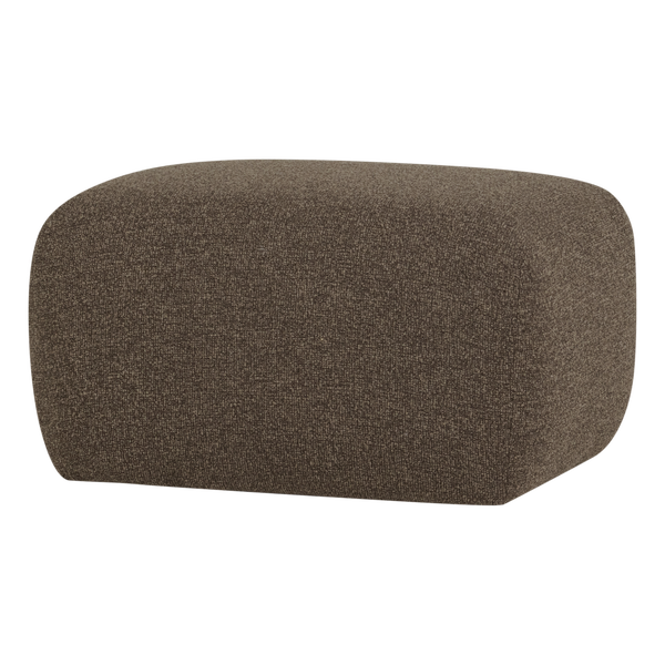 Image de MOJO BASE POUF BOUCLÉ MÉLANGÉ BRUN [fsc]