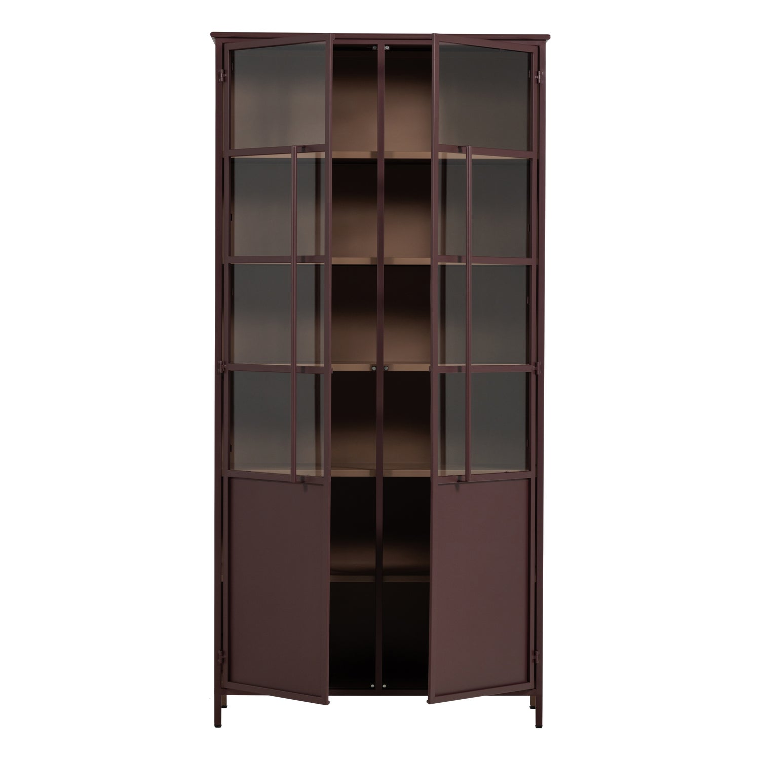 375041-O_03_VS_WP_Exhibit_XL_2_deurs_vitrinekast_metaal_bordeauxrood_F2.png?auto=webp&format=png&width=1500&height=1500