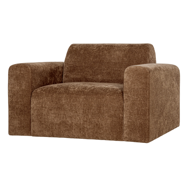 Image de UMINA FAUTEUIL SLUB CHENILLE BRUN CLAIR [fsc]