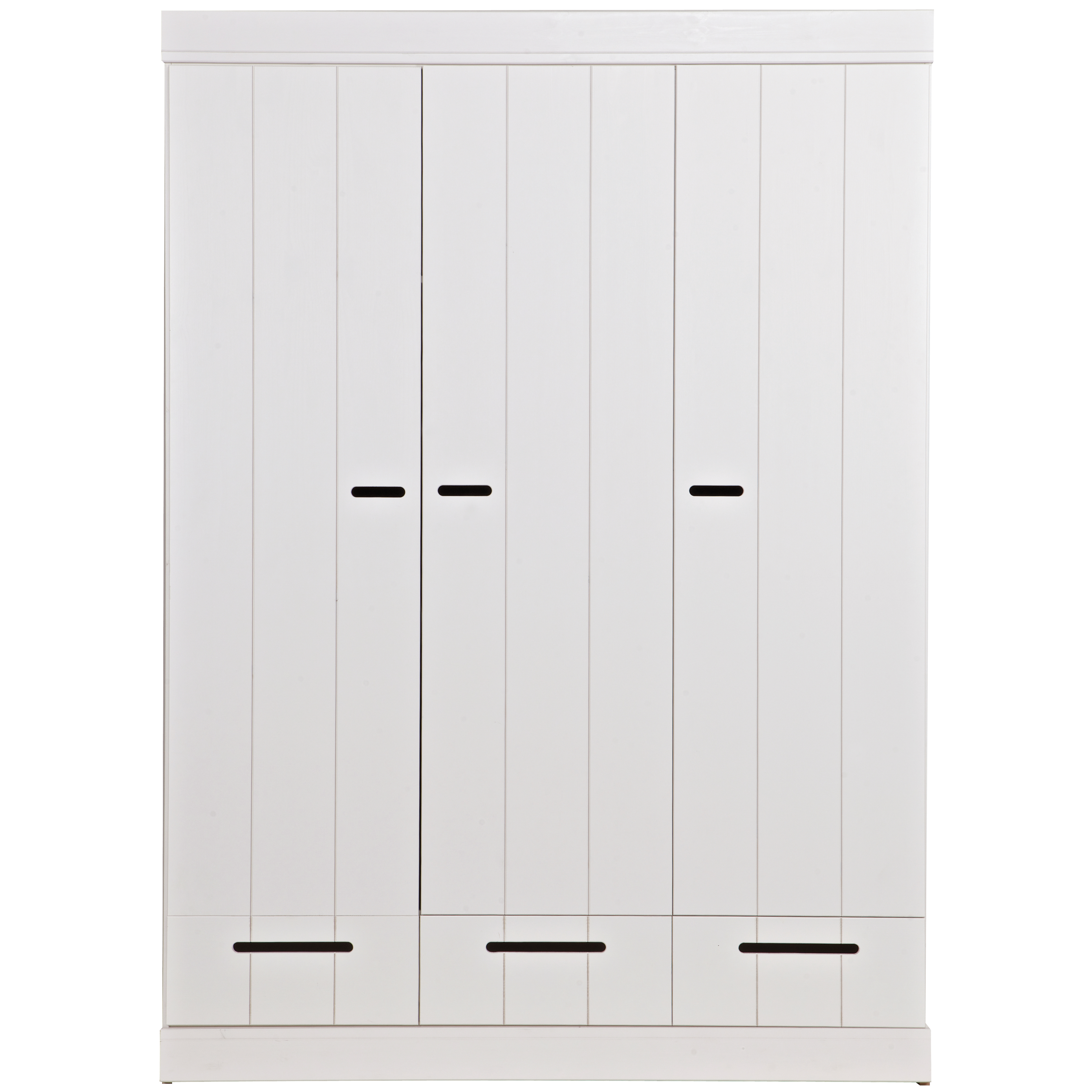 3-door wardrobe with drawer