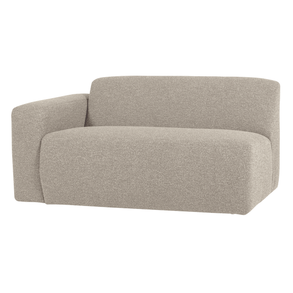 Afbeelding van MOJO BASE 1,5-ZITS ELEMENT ARM LINKS BOUCLÉ BEIGE [fsc]