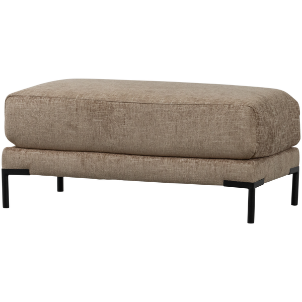 Image of COUPLE POUF 50CM MUD MELANGE