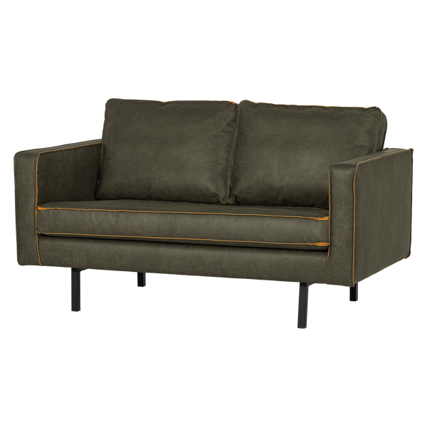 Image of RODEO 2-SEATER SOFA ECO LEATHER ARMY [fsc]