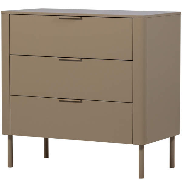 Image of GUNNAR CABINET WITH DRAWERS PINE MUD [fsc]