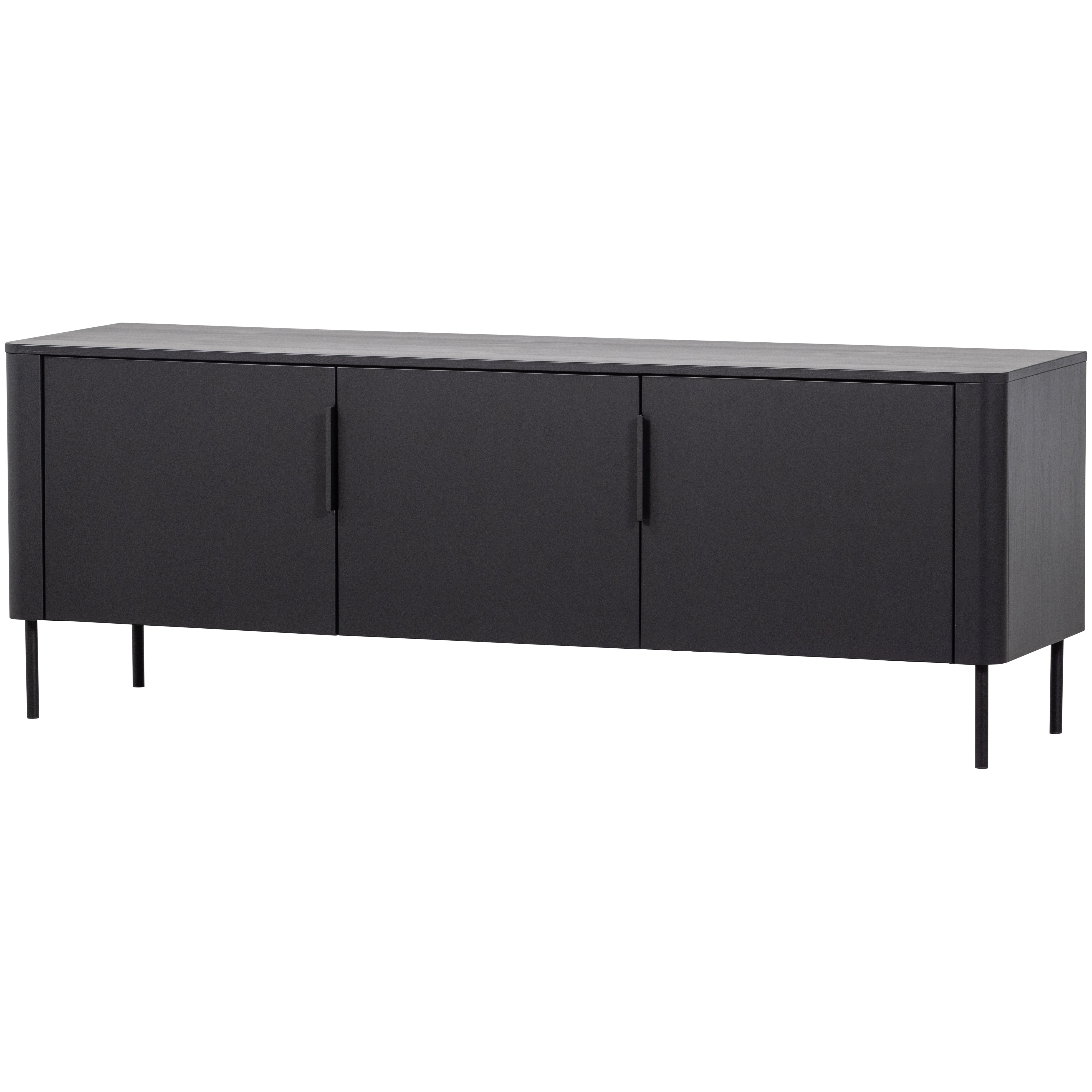 377593-MZ-01_VS_WP_Gunnar_tv_meubel_154cm_grenen_matzwart_FA.png?auto=webp&format=png&width=1500&height=1500