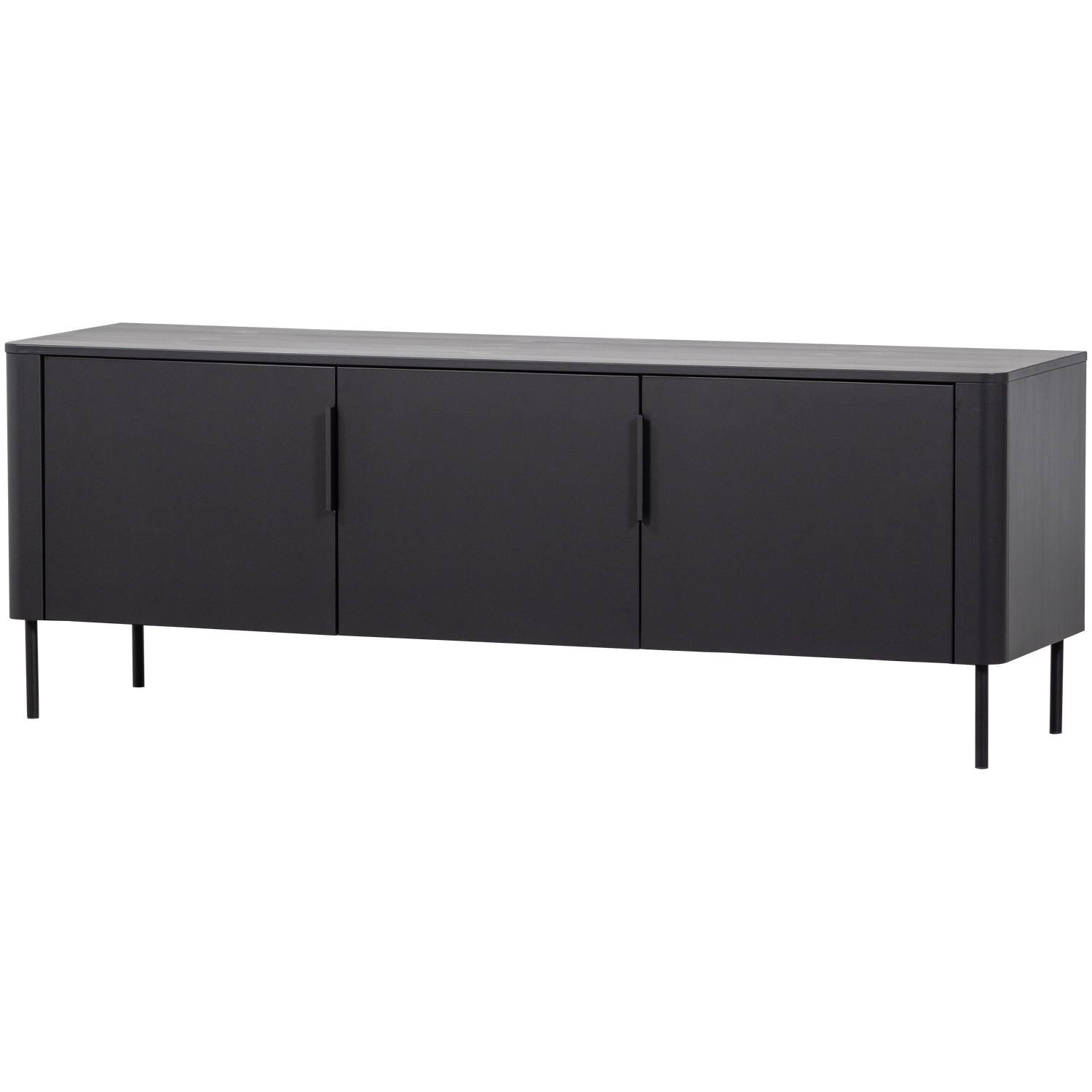 377593-MZ-01_VS_WP_Gunnar_tv_meubel_154cm_grenen_matzwart_FA.png?auto=webp&format=png&width=1500&height=1500