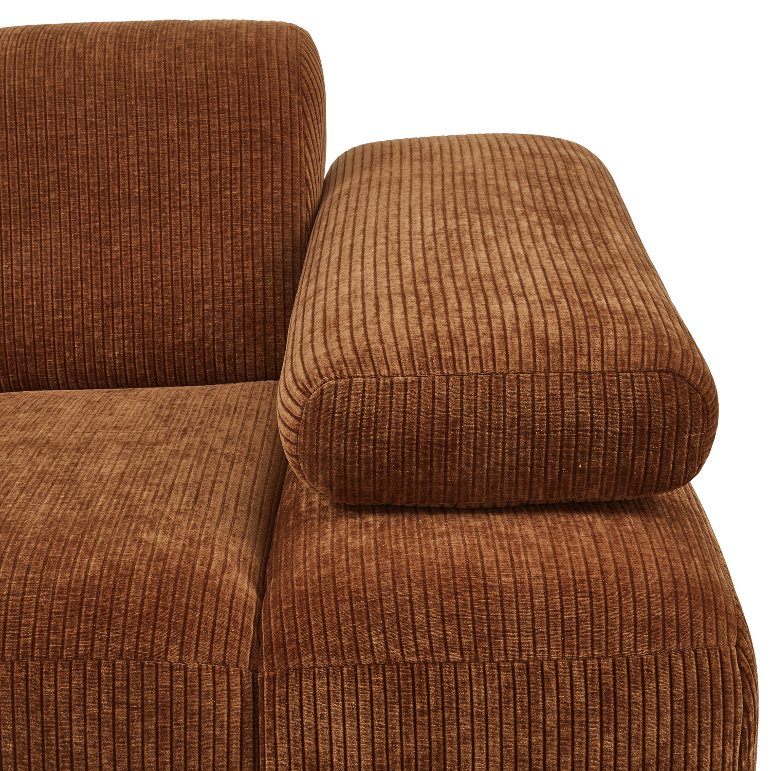 377453-R-01_VS_WE_Mojo_1_zits_met_arm_rechts_geweven_ribstof_roest_bruin_detail.png?auto=webp&format=png&width=1500&height=1500