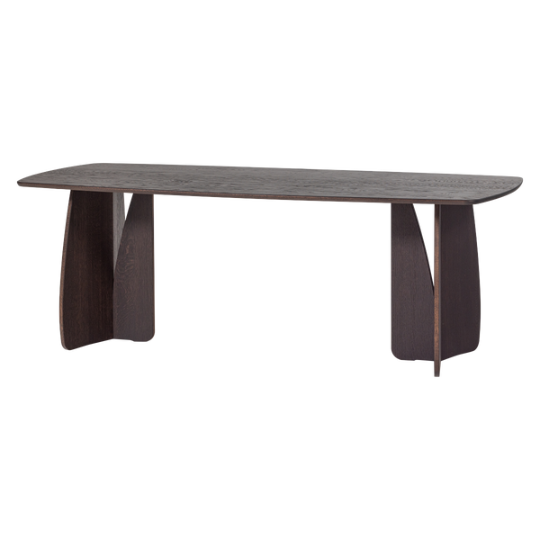 Image of VEERE DINING TABLE 220x100 CM MYSTIQUE BROWN [fsc]