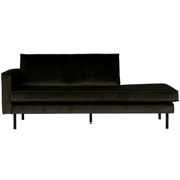 Afbeelding van RODEO DAYBED LINKS VELVET DONKERGROEN