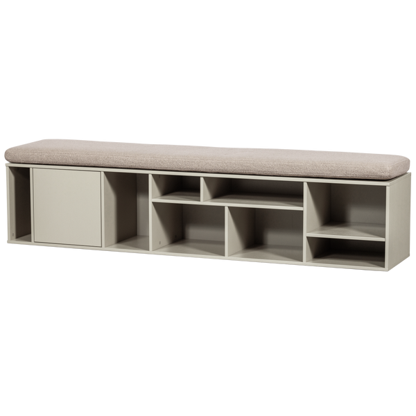 Image of LETTERBA(N)K XL BENCH PINE DUST INCL CUSHION [fsc]