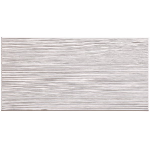 Image of WOODSAMPLE PINE BRUSHED WHITE [RAL 9010] [fsc]