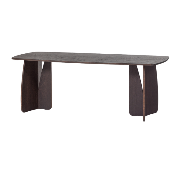 Image of VEERE DINING TABLE 200x100 CM MYSTIQUE BROWN [fsc]