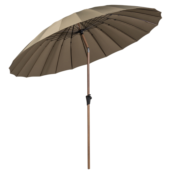 Image de MONICA PARASOL SABLE/VERT Ø280CM
