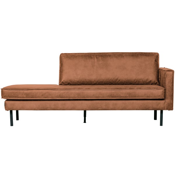 Afbeelding van RODEO DAYBED RECHTS ECOLEER COGNAC