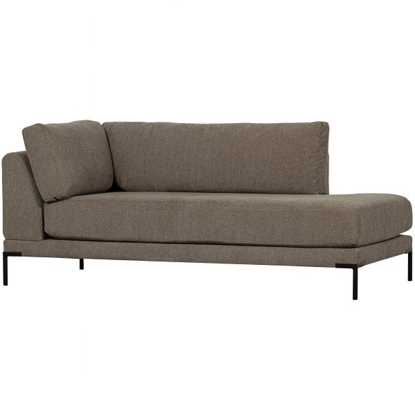 Image of COUPLE LOUNGE ELEMENT RIGHT TAUPE