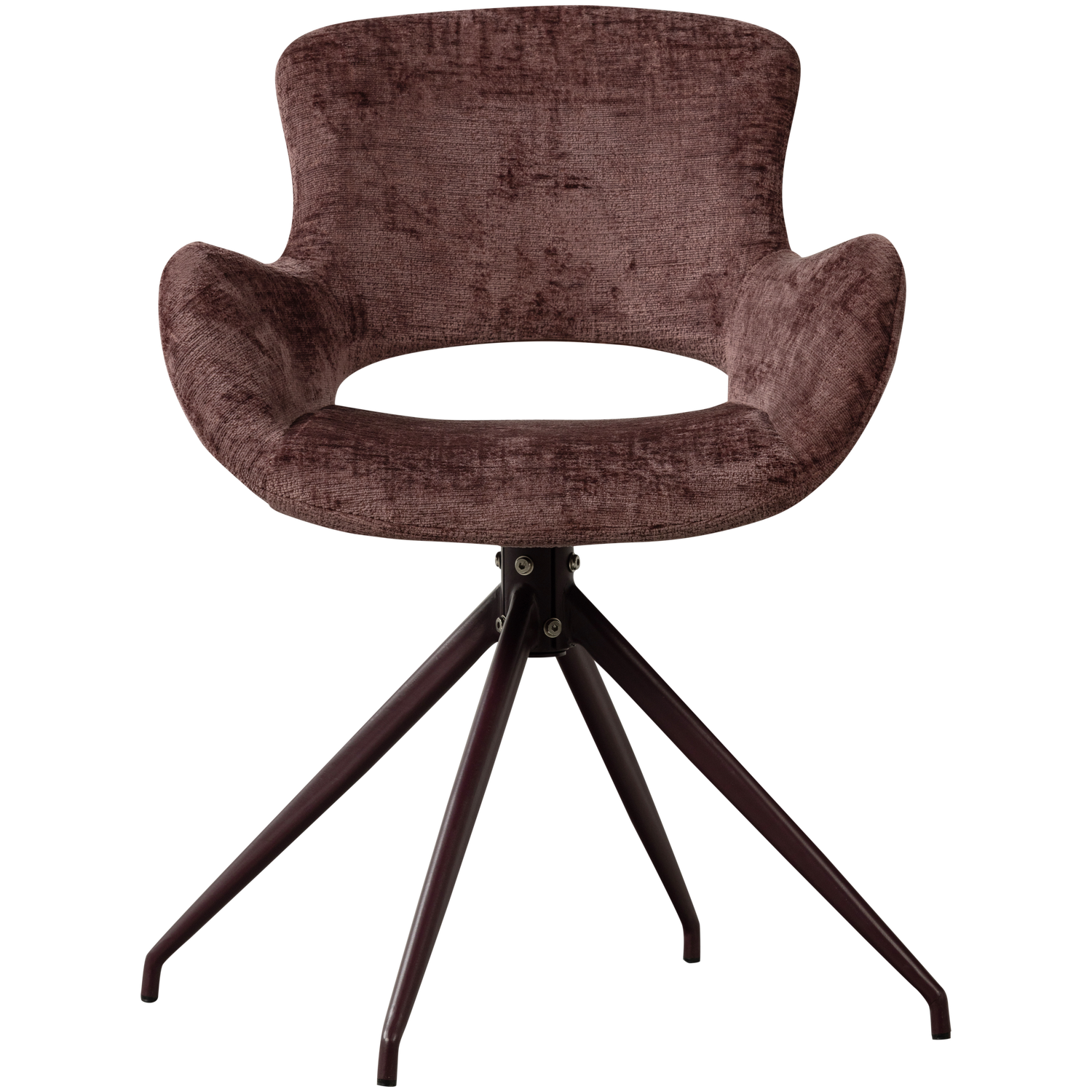 377562-P-01_VS_FA_Eliva_eetkamerstoel_structure_velvet_paars_F1.png?auto=webp&format=png&width=1500&height=1500