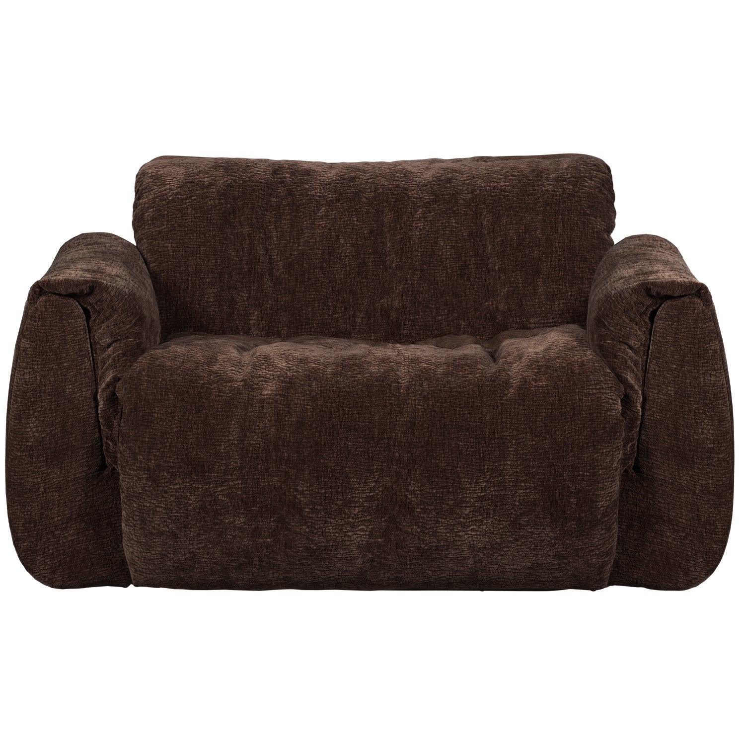 377525-DB-02_VS_WE_Baggy_loveseat_3D_chenille_donkerbruin_F1.png?auto=webp&format=png&width=1500&height=1500