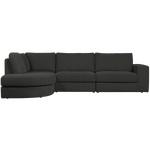 Canapé d'angle arrondie à gauche