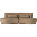 Canapé demi-rond 4-places