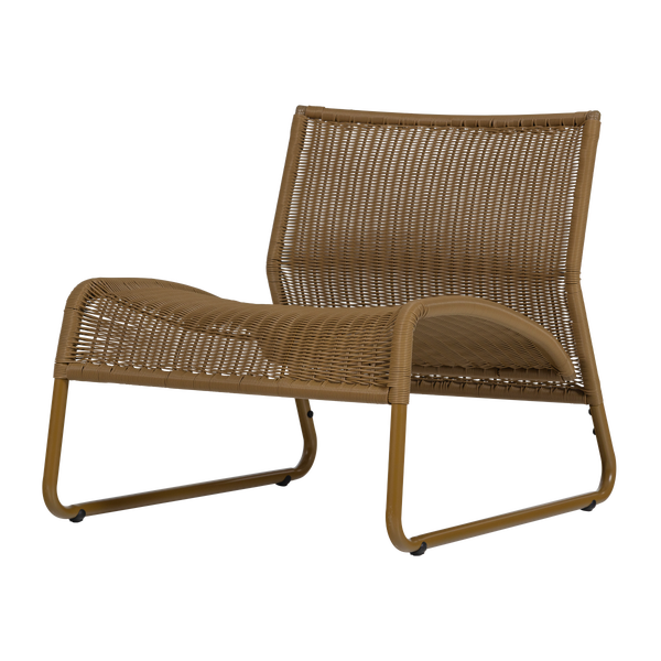 Image de WEST LOUNGE FAUTEUIL DE JARDIN JAUNE DE MIEL