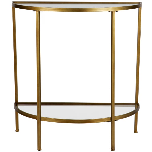 Image of GODDESS SIDETABLE ANTIQUE BRASS