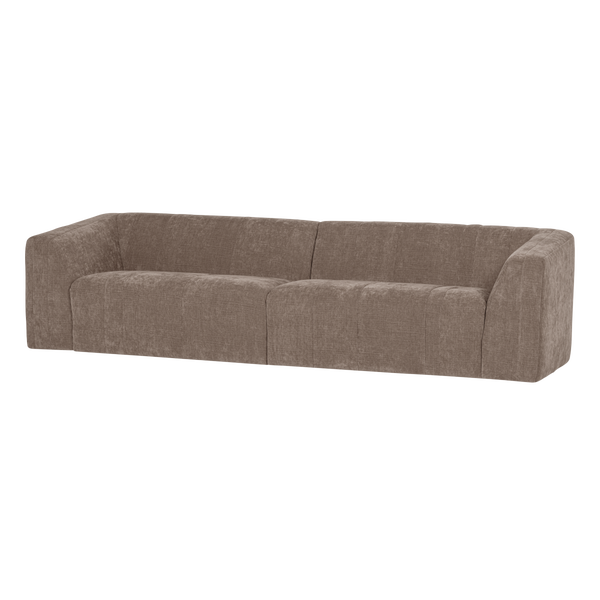 Afbeelding van OMAIRE 4-ZITS BANK CHENILLE TAUPE [fsc]