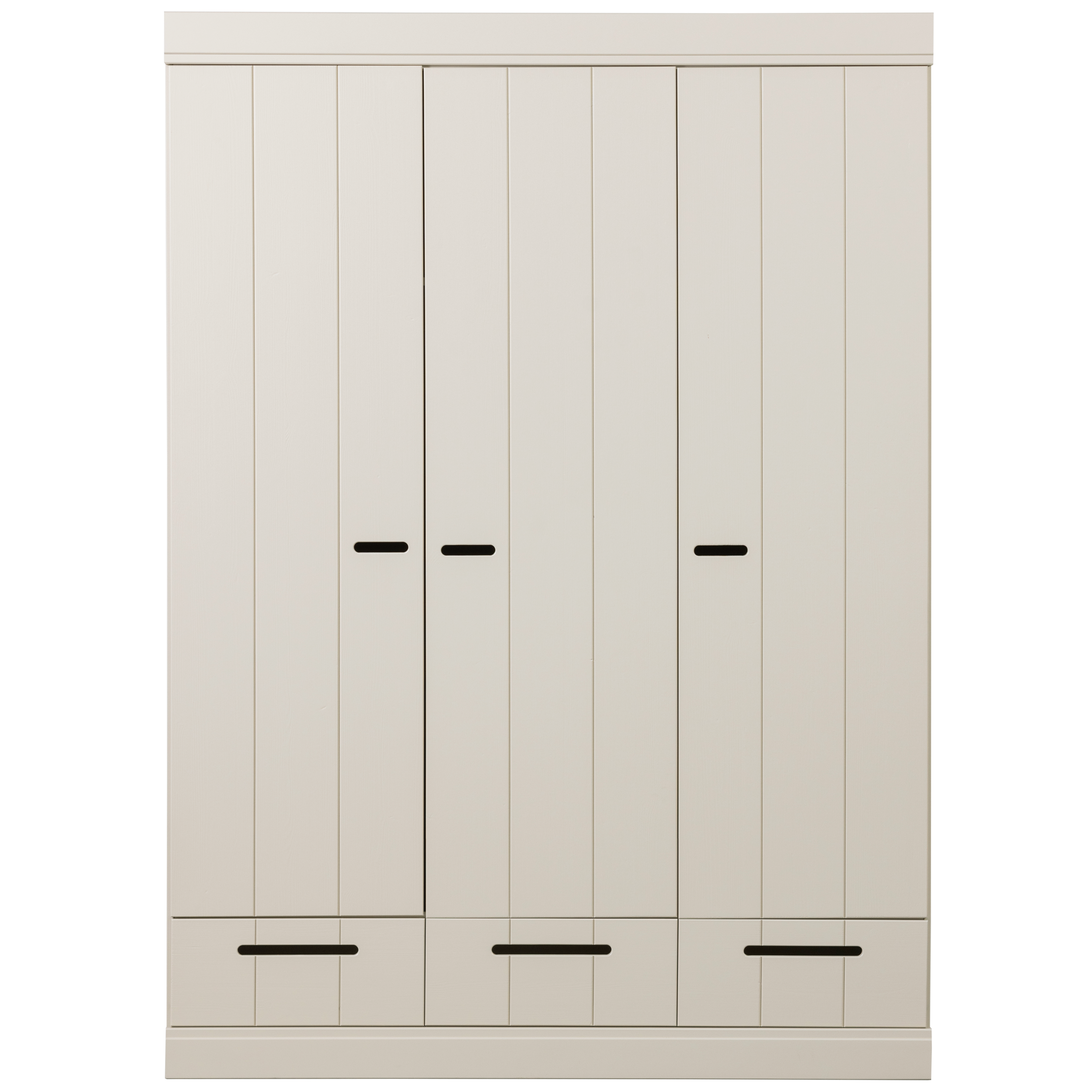3-door wardrobe with drawer