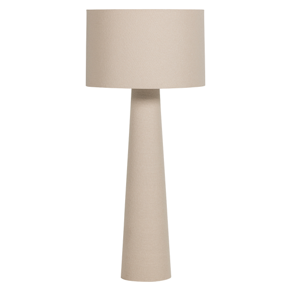 Bild von LOFT STEHLAMPE XXL METALL/BOUCLÉ NATUR 187xØ35CM