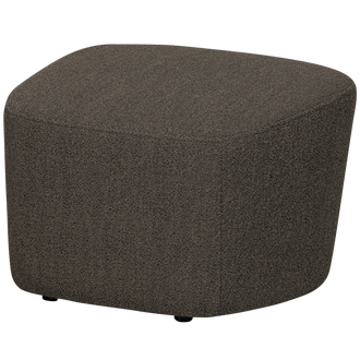 LOFTY HOCKER BOUCLÉ BROWN