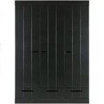 Armoire 3 portes avec tiroir