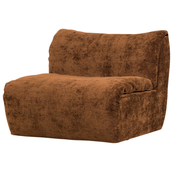 Image of BAGGY 1-SEATER ELEMENT 3D CHENILLE MID BROWN