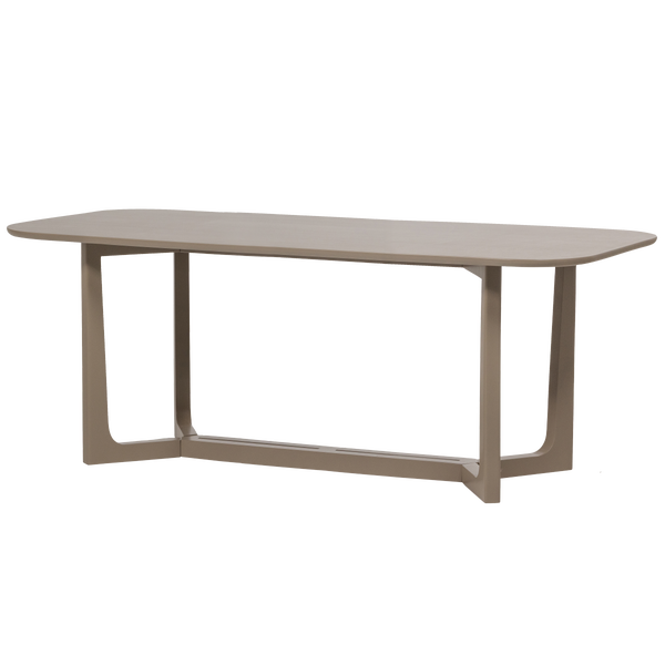 Image of FERION DINING TABLE MANGO WOOD MUD 180X90CM