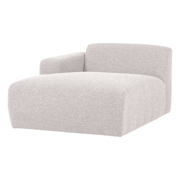 Image de MOJO BASE CHAISE LONGUE ÉLÉMENT GAUCHE BOUCLÉ ECRU [fsc]