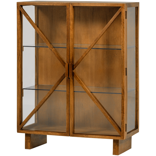 Image of KELLA 2-DOORS CABINET MANGO WOOD NATURAL