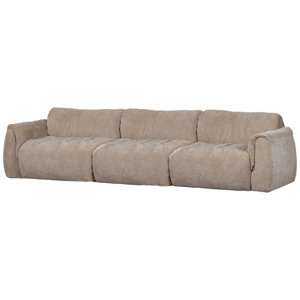 Image of BAGGY 3-SEATER 3D CHENILLE SAND