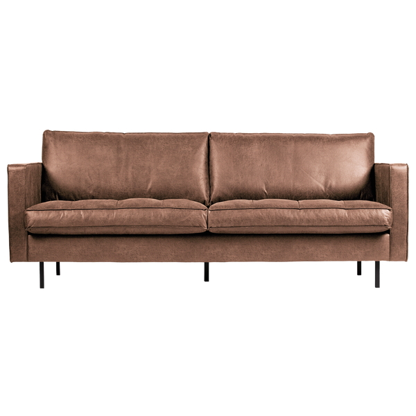 Image of RODEO CLASSIC 2.5-SEATER SOFA ECO LEATHER COGNAC