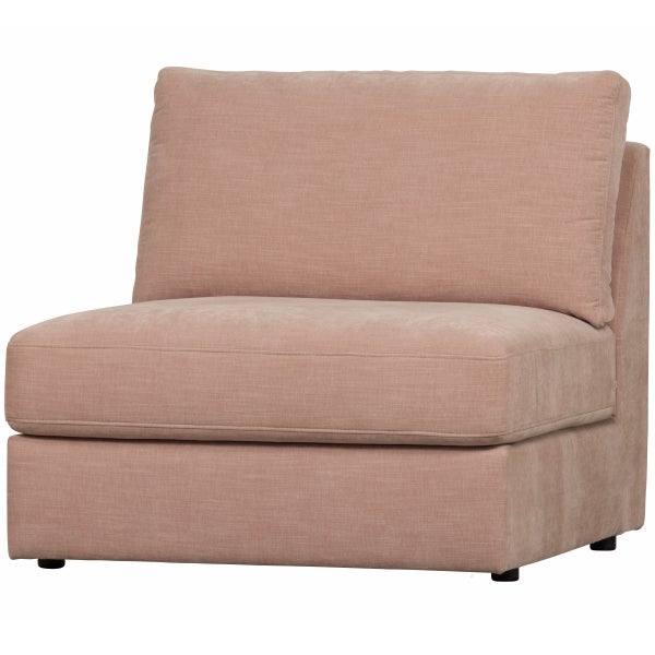 Image of FAMILY 1-SEATER ELEMENT WITHOUT ARM PINK